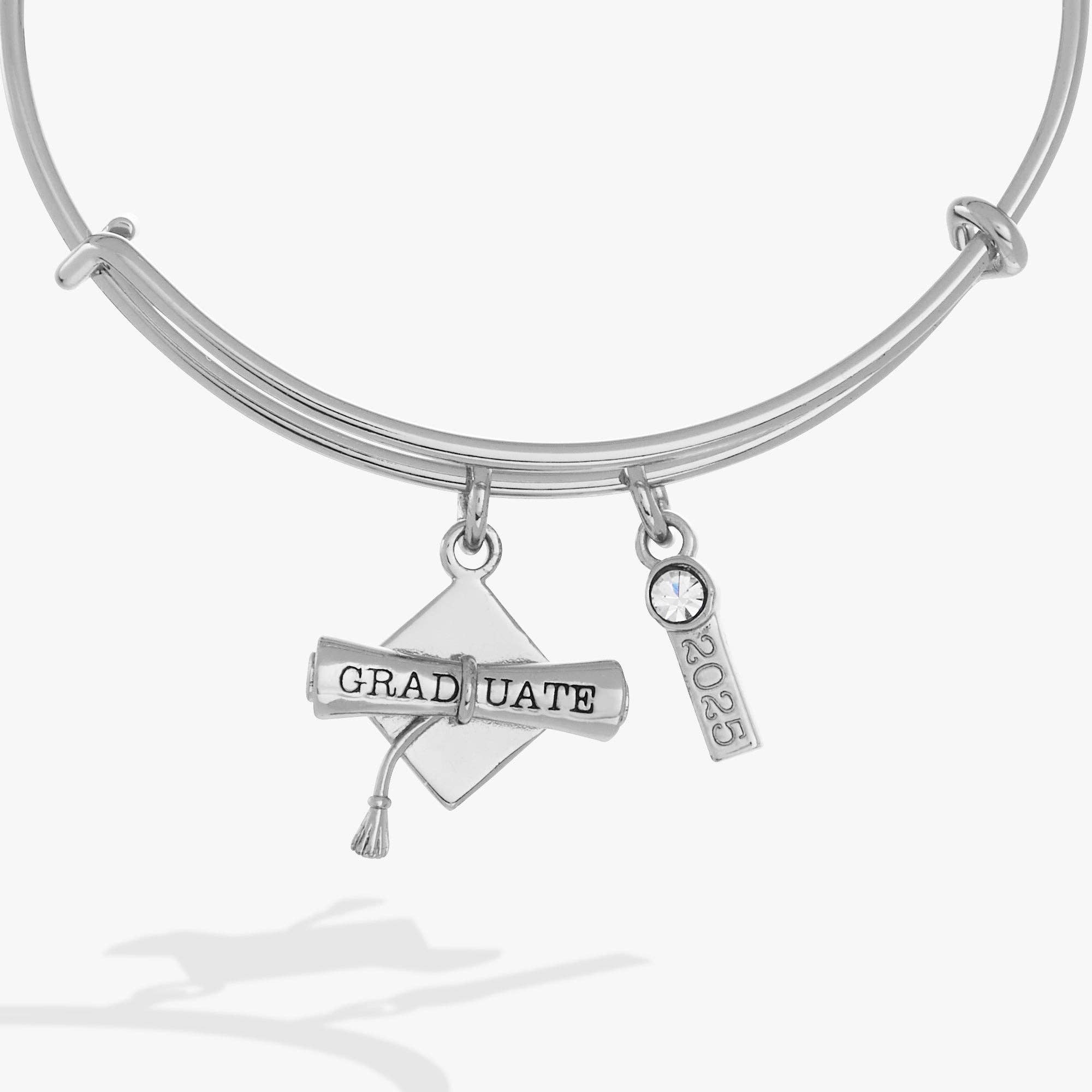 Graduation Charm Bangle