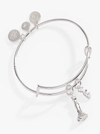 Bridal Gown Charm Bangle