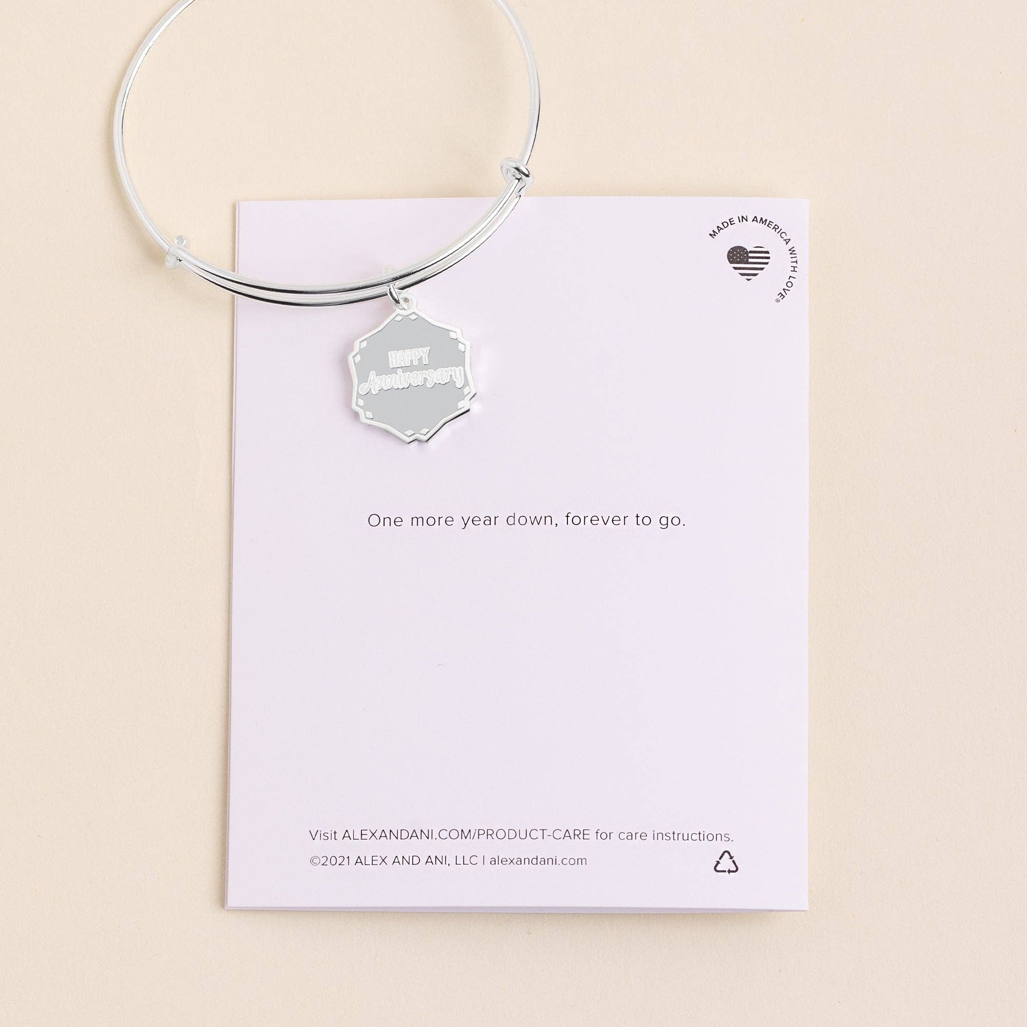 Anniversary Charm Bangle