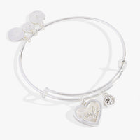 Pearl Wife Heart Bangle