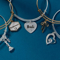 Bridal Gown Charm Bangle