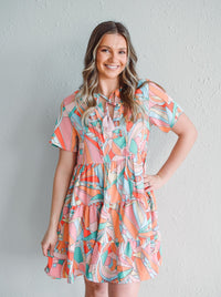 Abby Abstract Dress