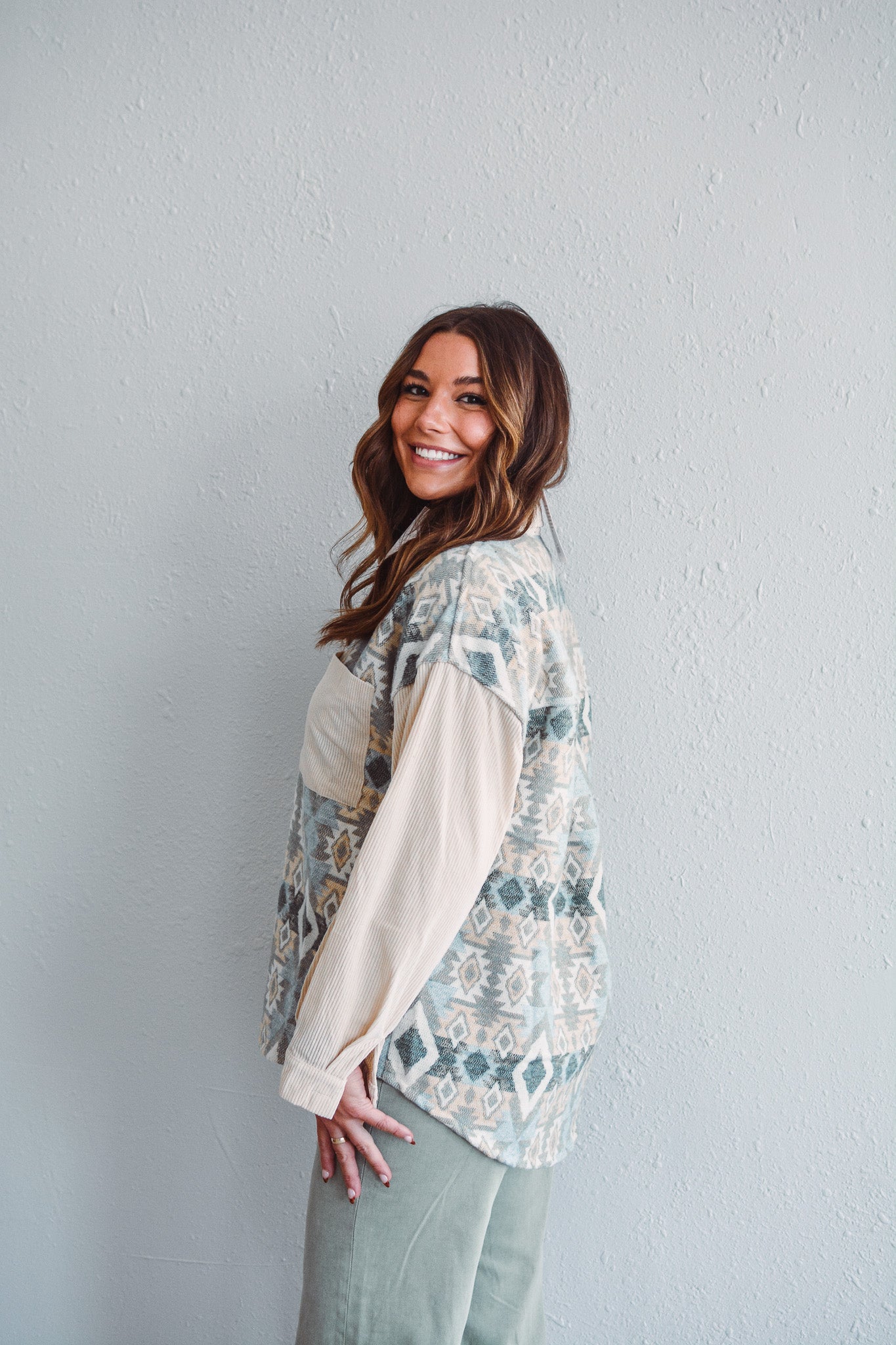 Fallon Tribal Shacket