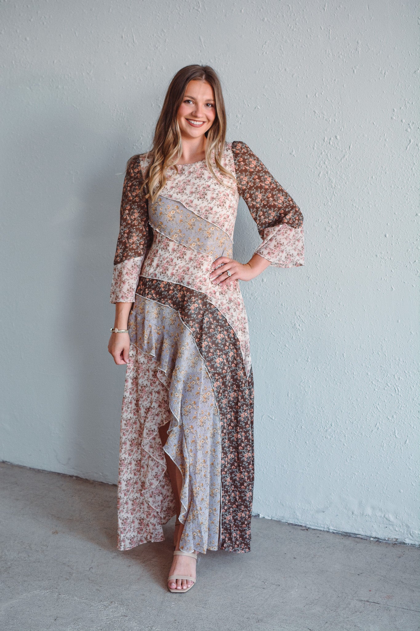 Flora Chiffon Maxi