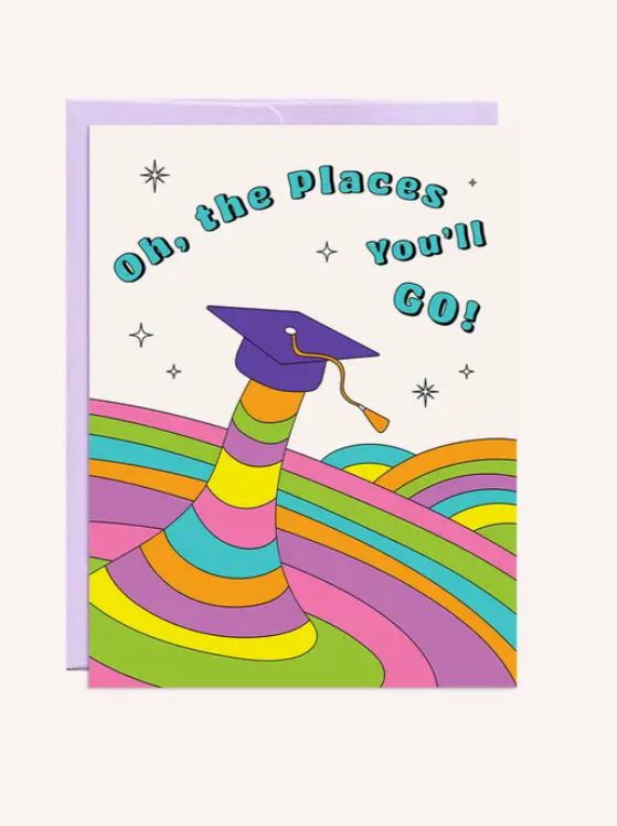 places to send your grad cards Dr. Seuss Oh the You'll Go! Today Is the Day Graduation Card - Greeting Places You'll Go Graduation Card