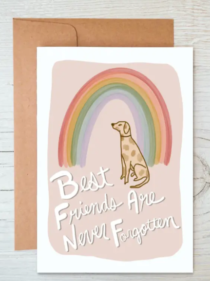 Pet Loss Sympathy Card