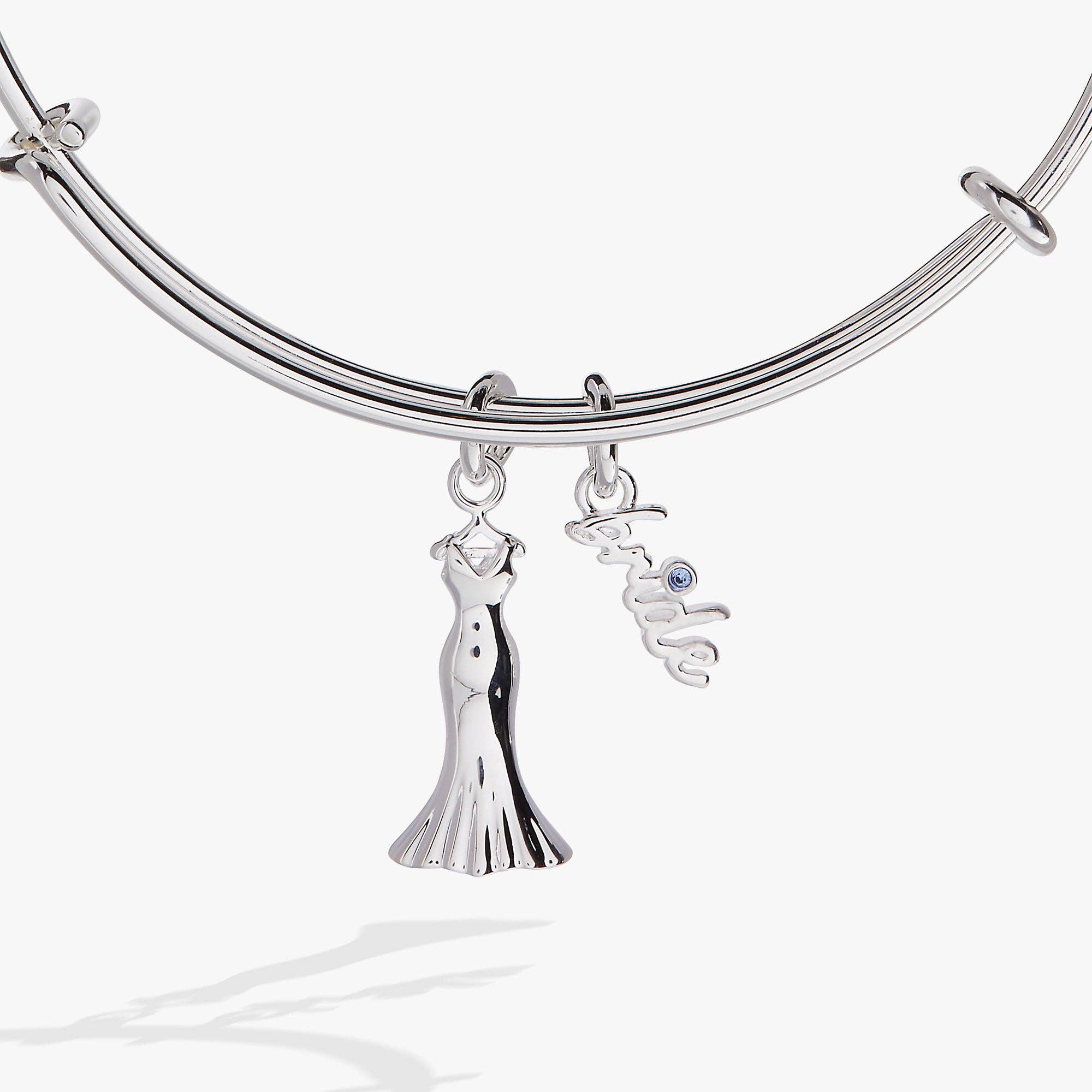 Bridal Gown Charm Bangle