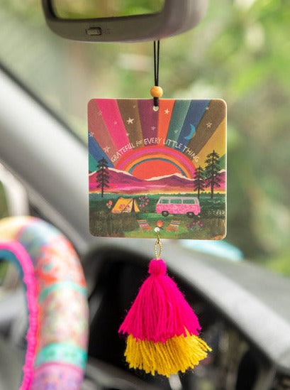 Natural Life Grateful Car Freshener