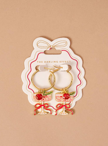 Cranberry Cosmo Earrings