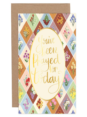 You've Been Prayed  Card