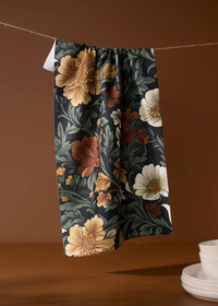 Classic Floral Tea Towel
