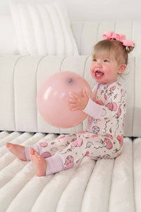 Pink Party Time Romper