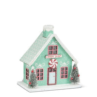 Lighted Peppermint Candy Shop