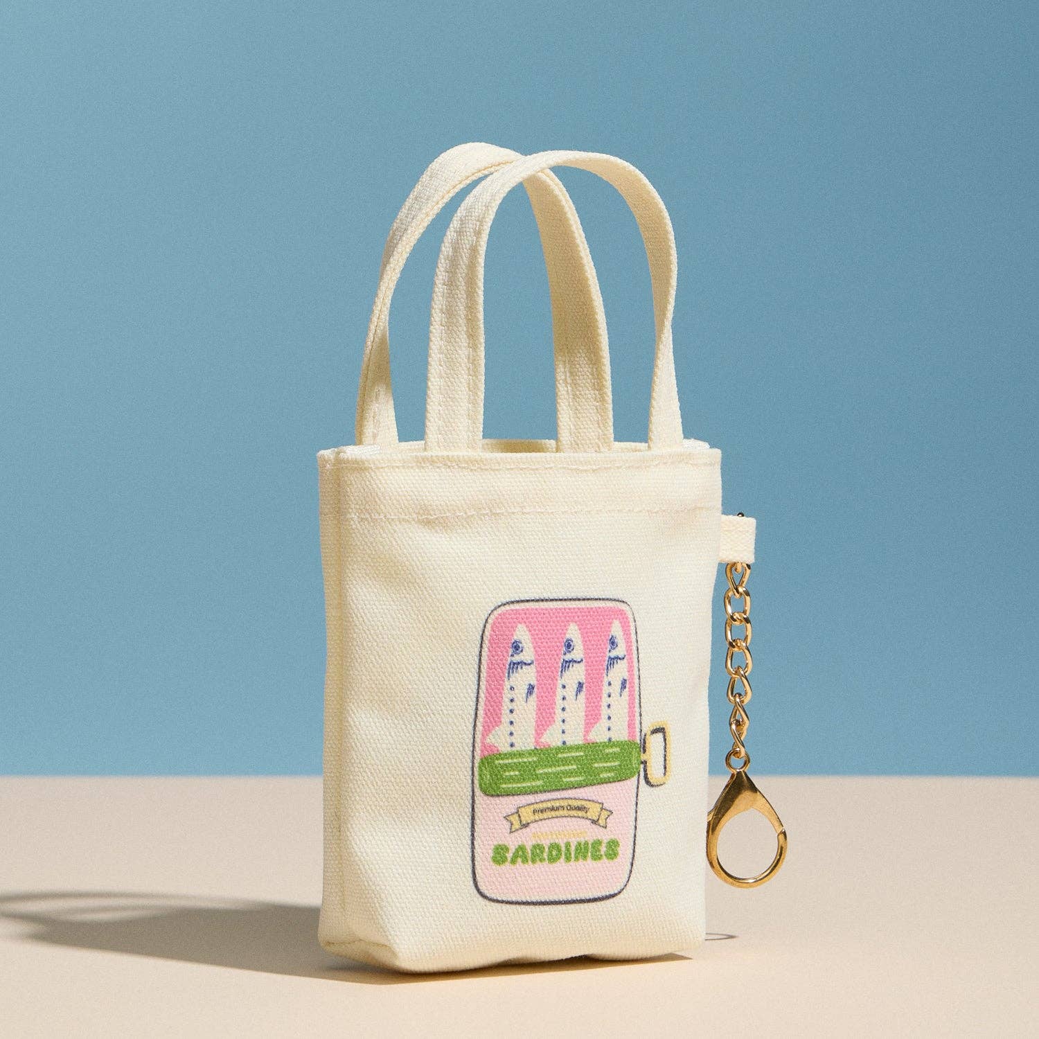 Sardine Mini Canvas Tote