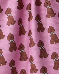 Poodle Parade Tea Towel