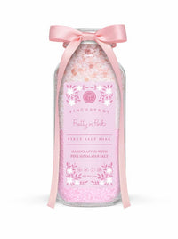 Pretty in Pink Fizzy Salt Bath Soak
