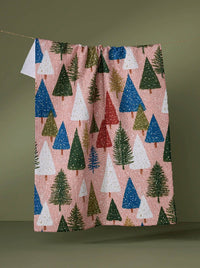 Snowdrift Pines Tea Towel