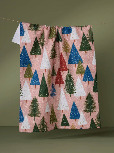 Snowdrift Pines Tea Towel