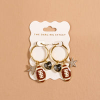 Hoop Earrings-Gameday Glitz
