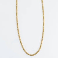 Waterproof 16" Figaro Chain Necklace