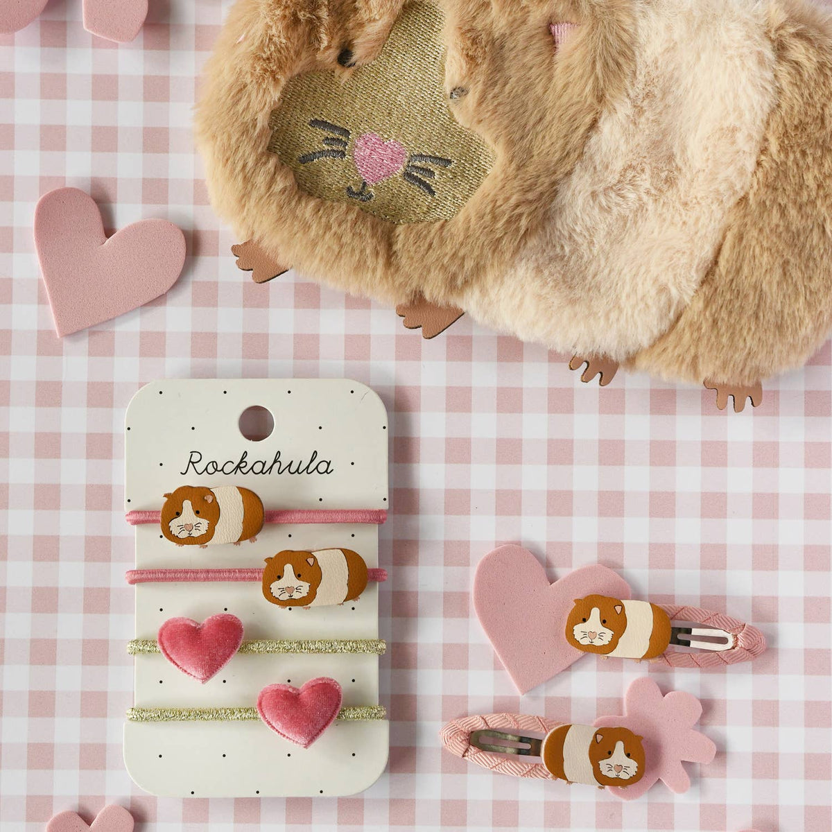 Glenda Guinea Pig Hair Clips