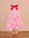 Mini Artificial Christmas Tree-Pink