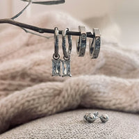 Waterproof Charm Hoop Earring Trio