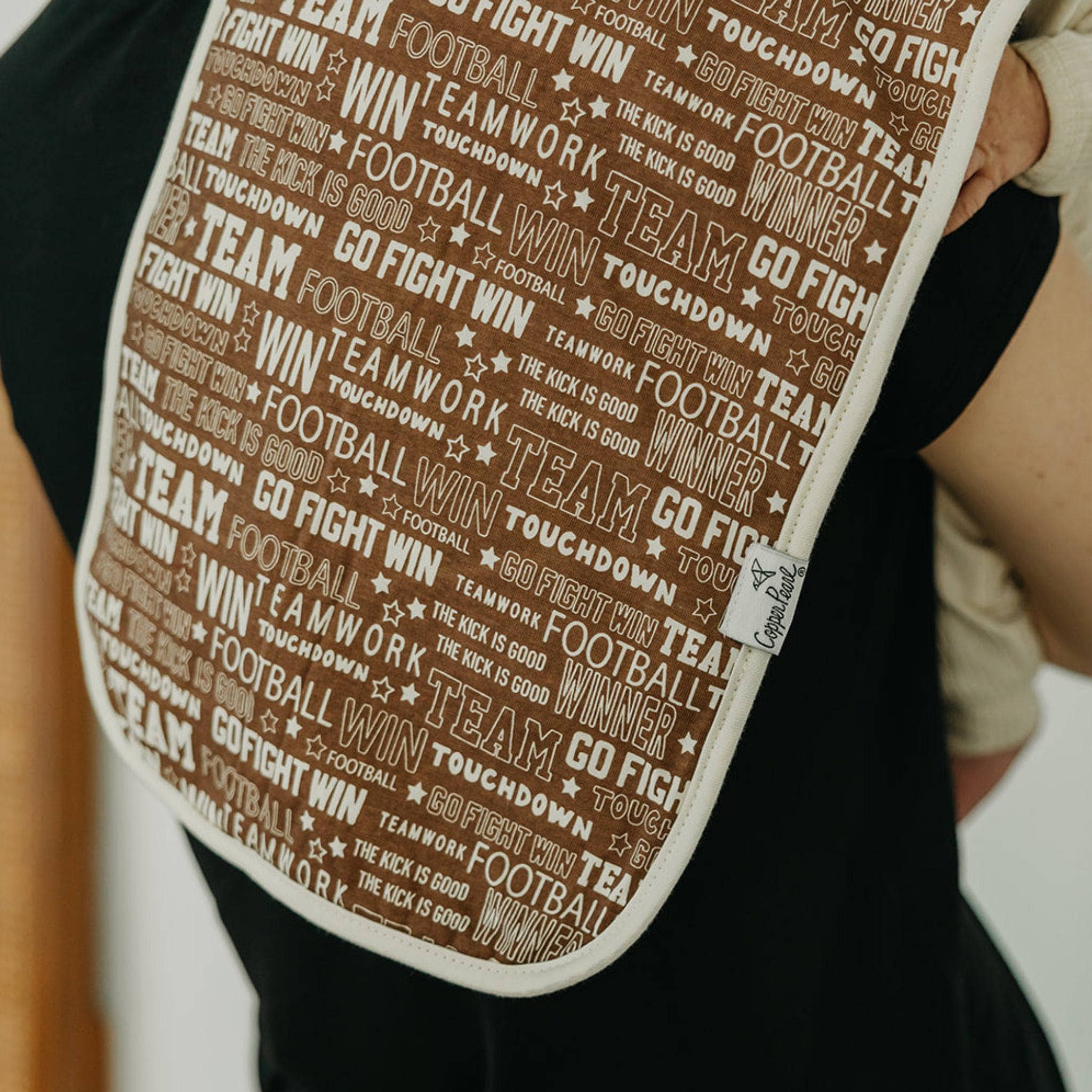 Football Burp Cloths