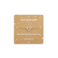 God Bless Baby Lamb + Bracelet