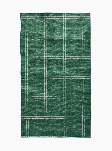 Pine Forest Plaid Tea Towel