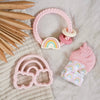 Bow Teething Mitt