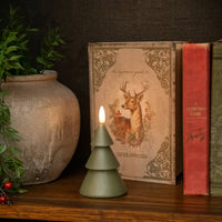 5" DARK GREEN SMOOTH TREE