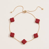 Adjustable Clover Bracelet