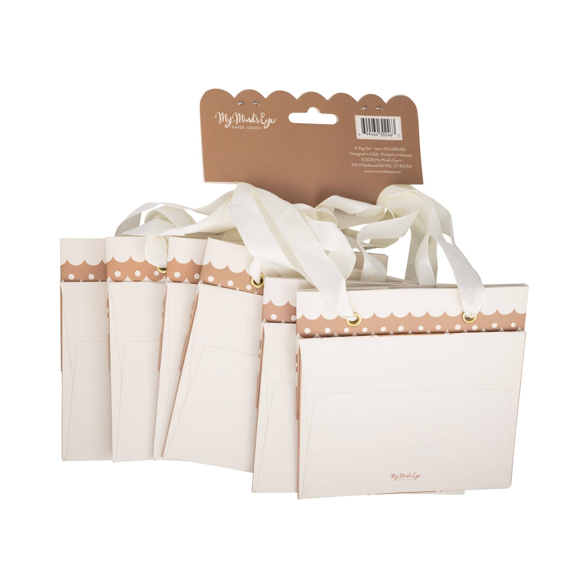 Gingerbread House Gift Bag Set