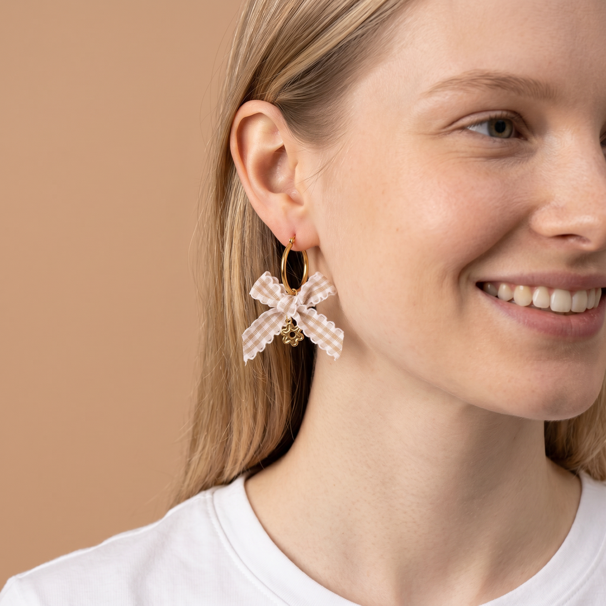 Hoop Earrings-Harvest Honey