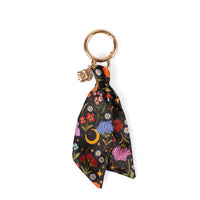 Floral Satin Keychain