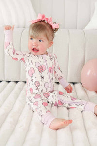 Pink Party Time Romper