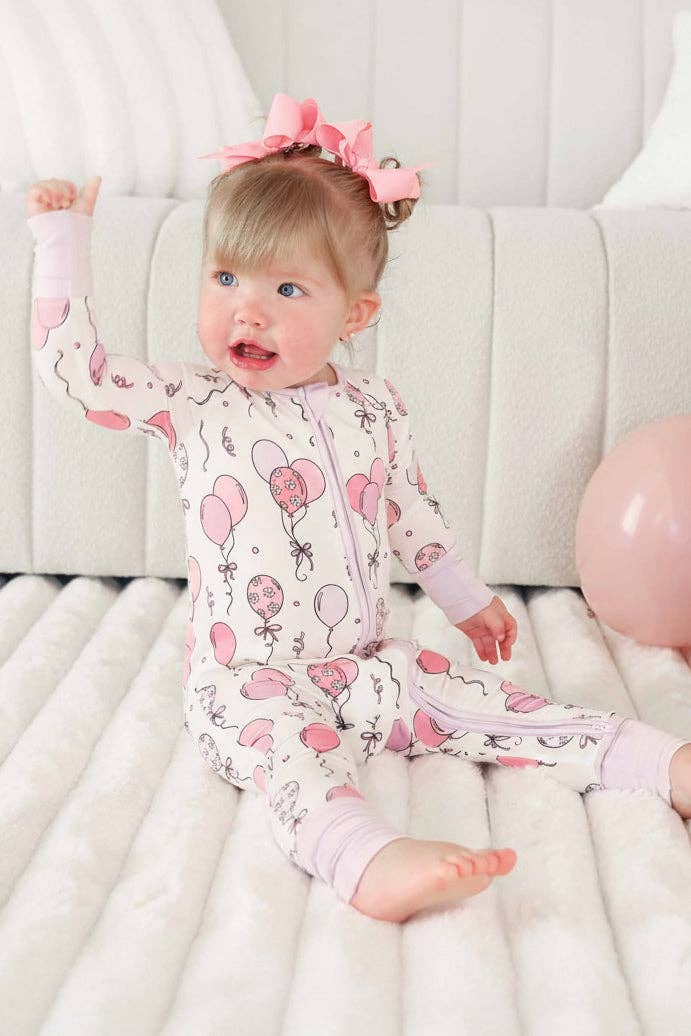 Pink Party Time Romper
