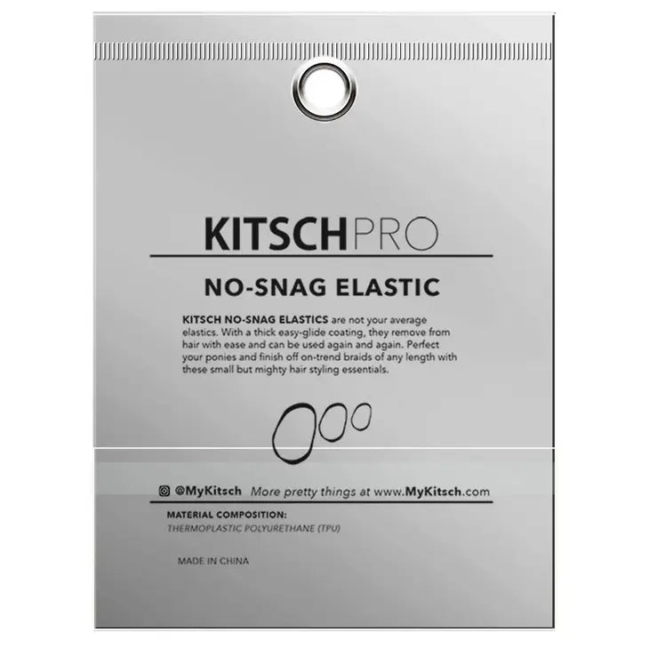 No-Snag Elastics Black