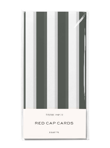 Black Stripes tissue paper