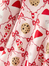 Christmas Cookie Twirl Dress