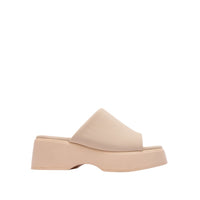 Off White Platform Sandal
