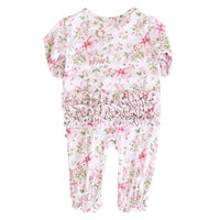 Bows in Bloom Ruffle Footie