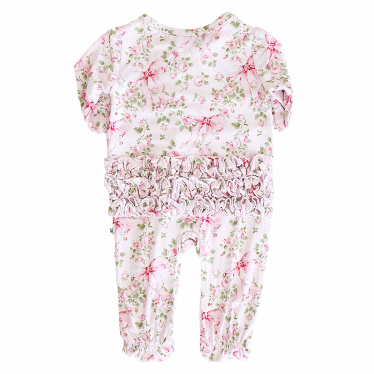 Bows in Bloom Ruffle Footie