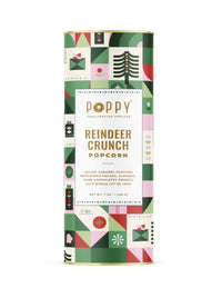Reindeer Crunch Popcorn - Holiday Cylinder