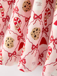 Christmas Cookie Twirl Dress