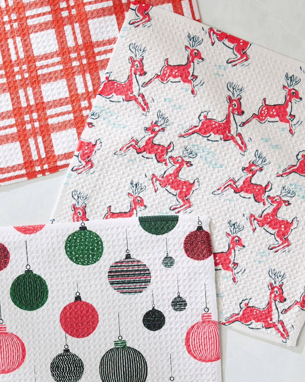 Xmas Day Dishcloth Set