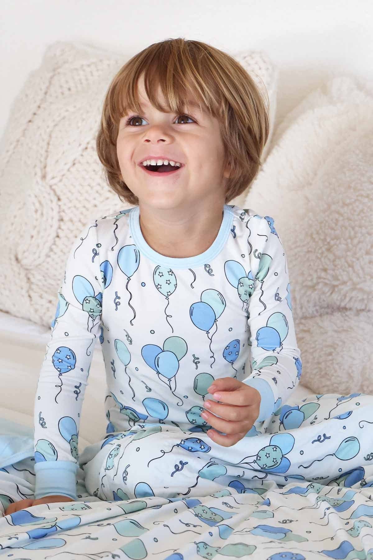 Blue Party Time Pajama