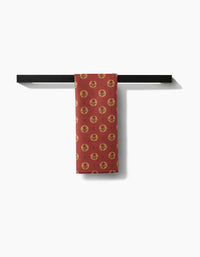 Artisanal Orange Tea Towel