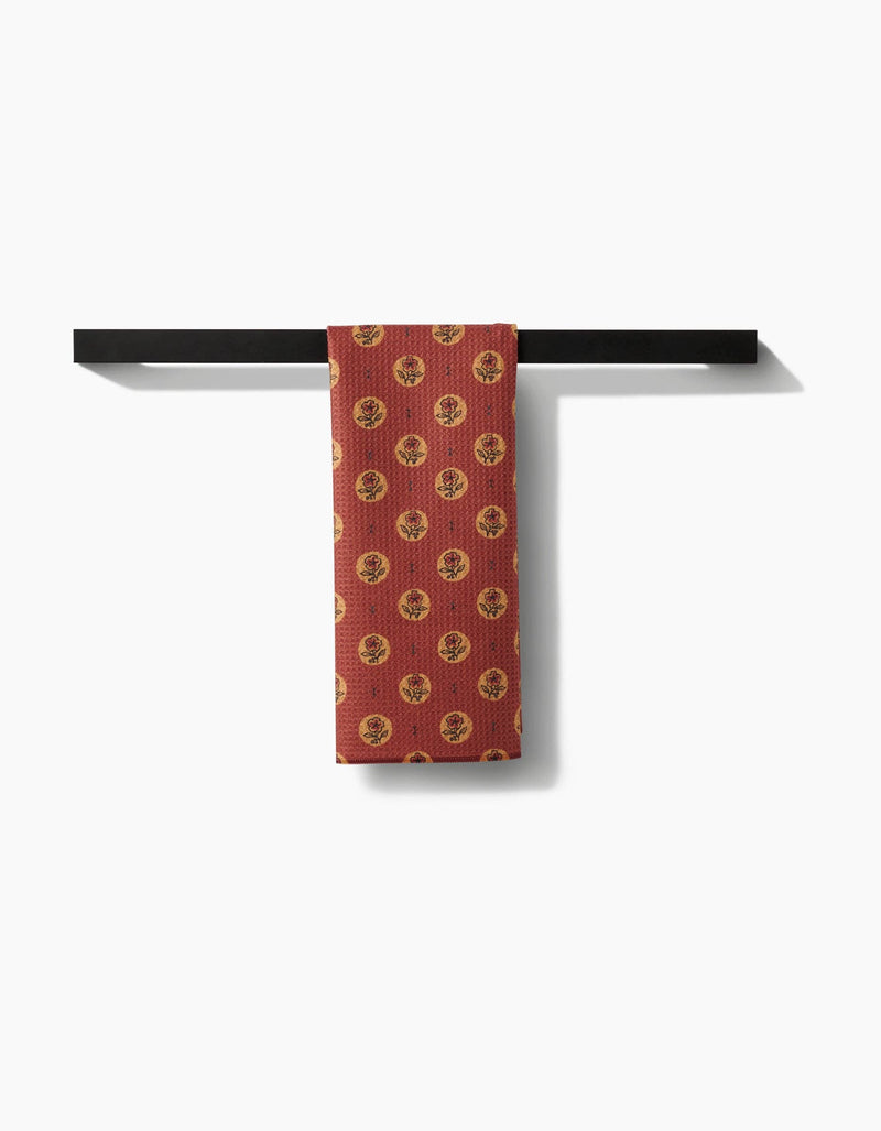 Artisanal Orange Tea Towel